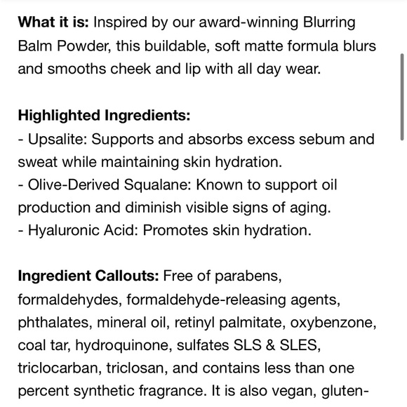 Danessa Myricks Beauty Yummy Skin Blurring Balm Powder For cheek and lip - Picture 5 of 5